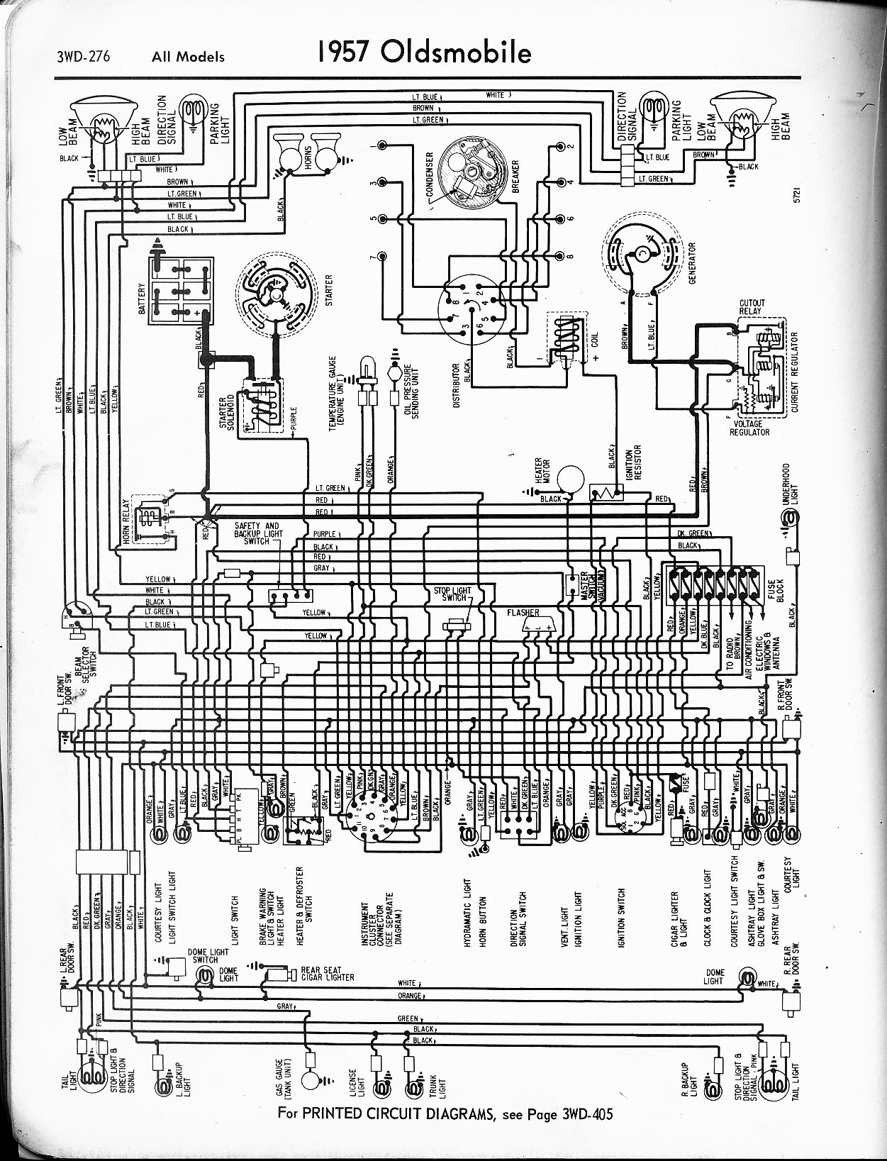Oldsmobile wiring diagrams - The Old Car Manual Project
